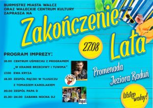 Zakończenie Lata 2016 w Wałczu - plakat